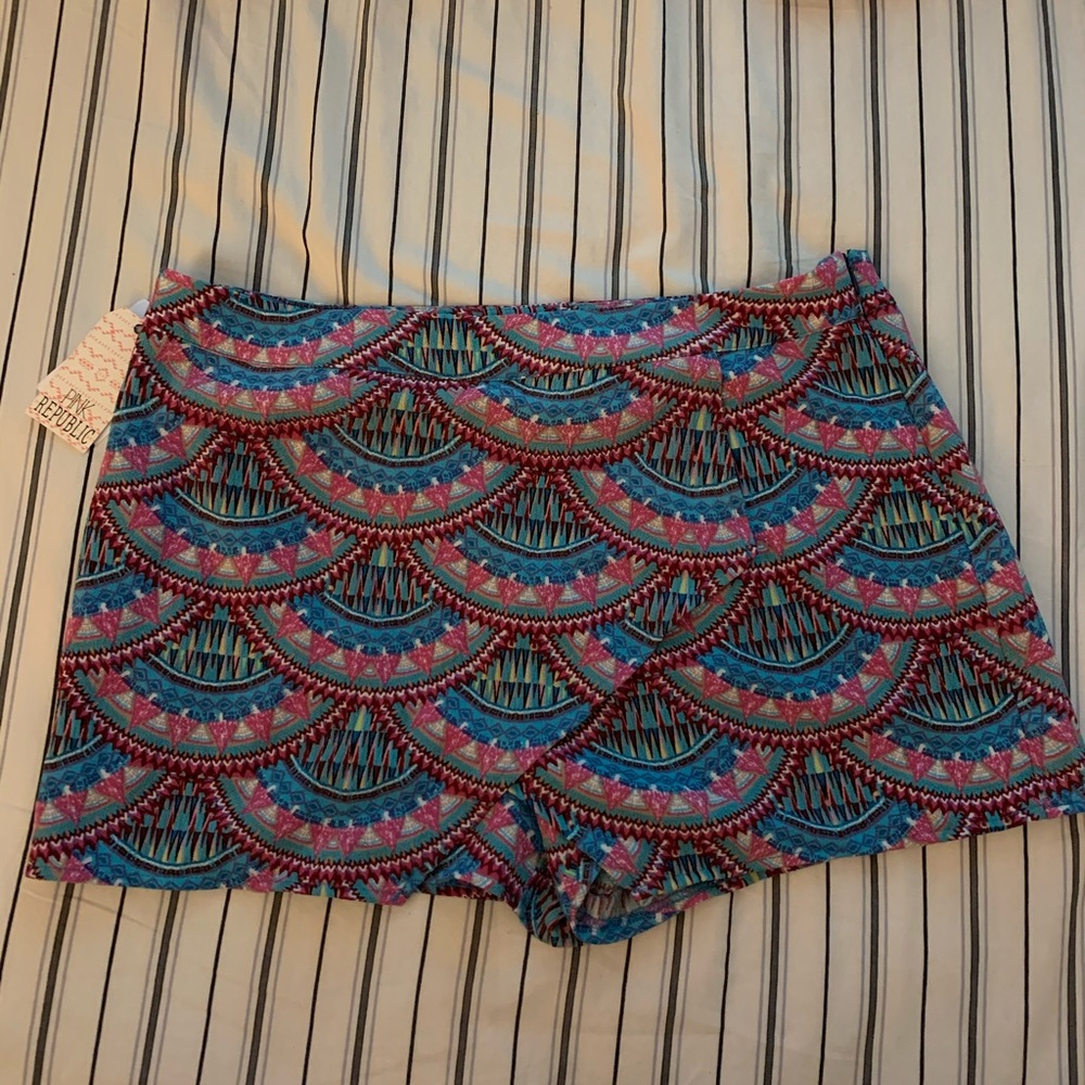 Coverup mini skirt
